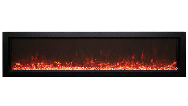 amantii panorama built-in xtra slim smart electric fireplace