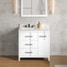 Jeffrey Alexander Katara 36-inch Single Bathroom Vanity With Top In White From Home Luxury USA