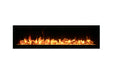 amantii symmetry series recessed/wall-mount smart electric fireplace product photo with diamond media option