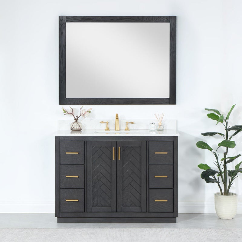 Gazsi 48 inch Single Bathroom Vanity (More Options Available)