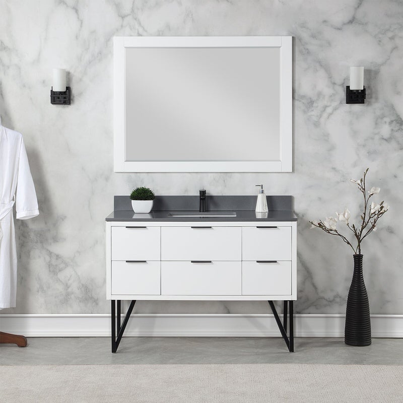 Helios 48 inch Single Bathroom Vanity (More Options Available)