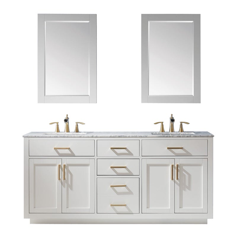 Ivy 72 inch Double Bathroom Vanity (More Options Available)