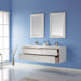 Altair Inc Morgan 60-inch Double Floating Wall Mount Bathroom Vanity From Hugo Vanities