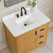 Altair Inc Perla 36-inch Single Bathroom Vanity In Natural Wood From Hugo Vanities