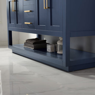 Altair Inc Remi 60-inch Double Bathroom Vanity in Blue From Hugo Vanities