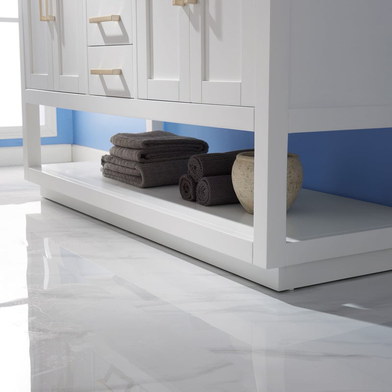 Altair Inc Remi 60-inch Double Bathroom Vanity in White From Hugo Vanities