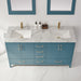 Altair Inc Sutton 60-inch Double Bathroom Vanity In Green From Hugo Vanities