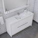 Alya Bath Sortino 60-inch Modern Bathroom Vanity In White From Hugo Vanities