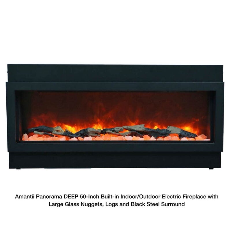 amantii panorama deep electric fireplace product photo
