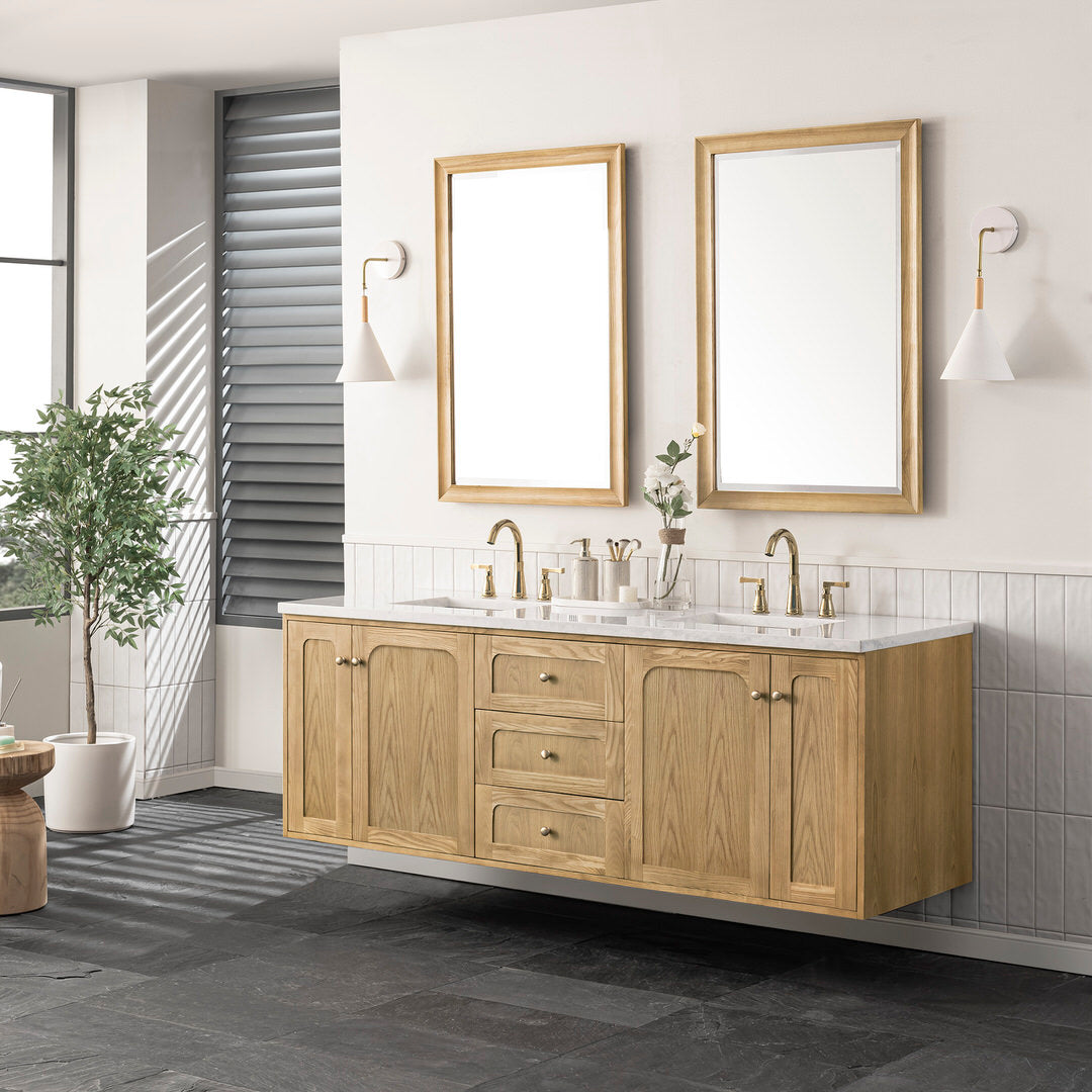 james martin vanities modern bathroom vanity installed in a luxury bathroom floating vanity