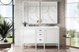 James Martin Vanities - Addison 60" Double Vanity Cabinet in Glossy White - E444 - V60D - GW - 3ENC - Home Luxury USA