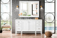 James Martin Vanities - Addison 60" Single Vanity Cabinet in Glossy White - E444 - V60S - GW - 3AF - Home Luxury USA