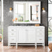 James Martin Vanities - Addison 60" Single Vanity Cabinet in Glossy White - E444 - V60S - GW - Home Luxury USA