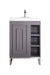 James Martin Vanities - Alicante 24" Single Vanity in Grey Smoke - E110V24GSMRGDWG - Home Luxury USA