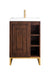 James Martin Vanities - Alicante 24" Single Vanity in Mid - Century Acacia - E110V24MCARGDWG - Home Luxury USA