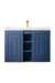 James Martin Vanities - Alicante' 39.5" Single Vanity in Azure Blue - E110V39.5AZBRGDWG - Home Luxury USA