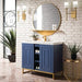 James Martin Vanities - Alicante' 39.5" Single Vanity in Azure Blue - Home Luxury USA