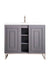 James Martin Vanities - Alicante' 39.5" Single Vanity in Gray Smoke - E110V39.5GSMBNKWG - Home Luxury USA