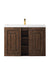 James Martin Vanities - Alicante' 39.5" Single Vanity in Mid - Century Acacia - E110V39.5MCAWG - Home Luxury USA