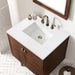 James Martin Vanities - Amberly 30" Single Vanity in Mid - Century Walnut - 670 - V30 - WLT - 3WZ - Home Luxury USA