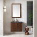 James Martin Vanities - Amberly 30" Single Vanity in Mid - Century Walnut - 670 - V30 - WLT - Home Luxury USA