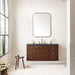 James Martin Vanities - Amberly 48" Single Vanity in Mid - Century Walnut - 670 - V48 - WLT - Home Luxury USA