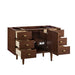 James Martin Vanities - Amberly 48" Single Vanity in Mid - Century Walnut - 670 - V48 - WLT - Home Luxury USA