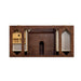 James Martin Vanities - Amberly 48" Single Vanity in Mid - Century Walnut - 670 - V48 - WLT - Home Luxury USA