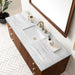 James Martin Vanities - Amberly 60" Single Vanity in Mid - Century Walnut - 670 - V60S - WLT - 3AF - Home Luxury USA