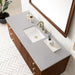 James Martin Vanities - Amberly 60" Single Vanity in Mid - Century Walnut - 670 - V60S - WLT - 3ESR - Home Luxury USA