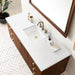 James Martin Vanities - Amberly 60" Single Vanity in Mid - Century Walnut - 670 - V60S - WLT - 3WZ - Home Luxury USA