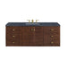 James Martin Vanities - Amberly 60" Single Vanity in Mid - Century Walnut - 670 - V60S - WLT - Home Luxury USA