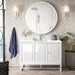 James Martin Vanities - Athens 48" Single Vanity Cabinet, Glossy White - E645 - V48 - GW - 1WZ - Home Luxury USA