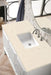 James Martin Vanities - Athens 48" Single Vanity Cabinet, Glossy White - E645 - V48 - GW - 3EMR - Home Luxury USA