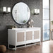 James Martin Vanities - Athens 60" Single Vanity Cabinet , Glossy White - E645 - V60S - GW - Home Luxury USA