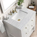 James Martin Vanities - Breckenridge 30" Single Vanity in Bright White - 330 - V30 - BW - 3AF - Home Luxury USA