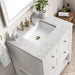 James Martin Vanities - Breckenridge 30" Single Vanity in Bright White - 330 - V30 - BW - 3CAR - Home Luxury USA