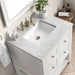 James Martin Vanities - Breckenridge 30" Single Vanity in Bright White - 330 - V30 - BW - 3EJP - Home Luxury USA