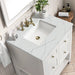 James Martin Vanities - Breckenridge 30" Single Vanity in Bright White - 330 - V30 - BW - 3ENC - Home Luxury USA