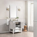 James Martin Vanities - Breckenridge 30" Single Vanity in Bright White - 330 - V30 - BW - Home Luxury USA