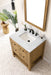 James Martin Vanities - Breckenridge 30" Single Vanity in Light Natural Oak - 330 - V30 - LNO - 3AF - Home Luxury USA