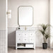 James Martin Vanities - Breckenridge 36" Single Vanity in Bright White - 330 - V36 - BW - 1WZ - Home Luxury USA