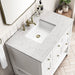 James Martin Vanities - Breckenridge 36" Single Vanity in Bright White - 330 - V36 - BW - 3EJP - Home Luxury USA