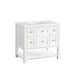 James Martin Vanities - Breckenridge 36" Single Vanity in Bright White - 330 - V36 - BW - Home Luxury USA