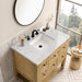 James Martin Vanities - Breckenridge 36" Single Vanity in Light Natural Oak - 330 - V36 - LNO - 3CAR - Home Luxury USA