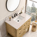 James Martin Vanities - Breckenridge 36" Single Vanity in Light Natural Oak - 330 - V36 - LNO - 3EMR - Home Luxury USA