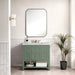 James Martin Vanities - Breckenridge 36" Single Vanity in Smokey Celadon - Home Luxury USA