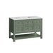 James Martin Vanities - Breckenridge 48" Single Vanity in Smokey Celadon - 330 - V48 - SC - 3AF - Home Luxury USA