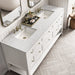 James Martin Vanities - Breckenridge 72" Double Vanity in Bright White - 330 - V72 - BW - 3EJP - Home Luxury USA