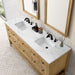 James Martin Vanities - Breckenridge 72" Double Vanity in Light Natural Oak - 330 - V72 - LNO - 3ENC - Home Luxury USA